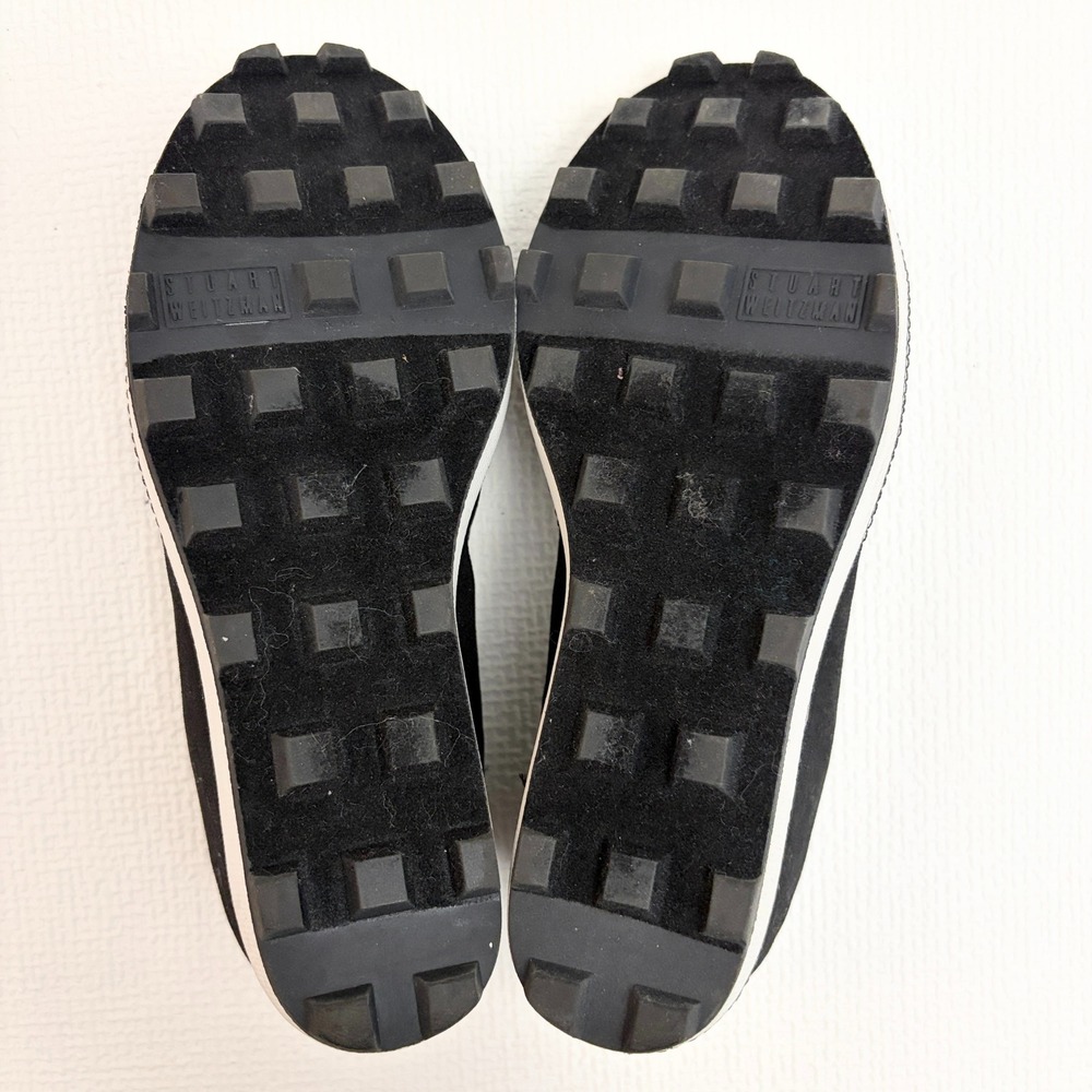 Stuart Weitzman Ariana Clare Wedge Pump Black Textile Size 3 US 34 EUR - Picture 5 of 11